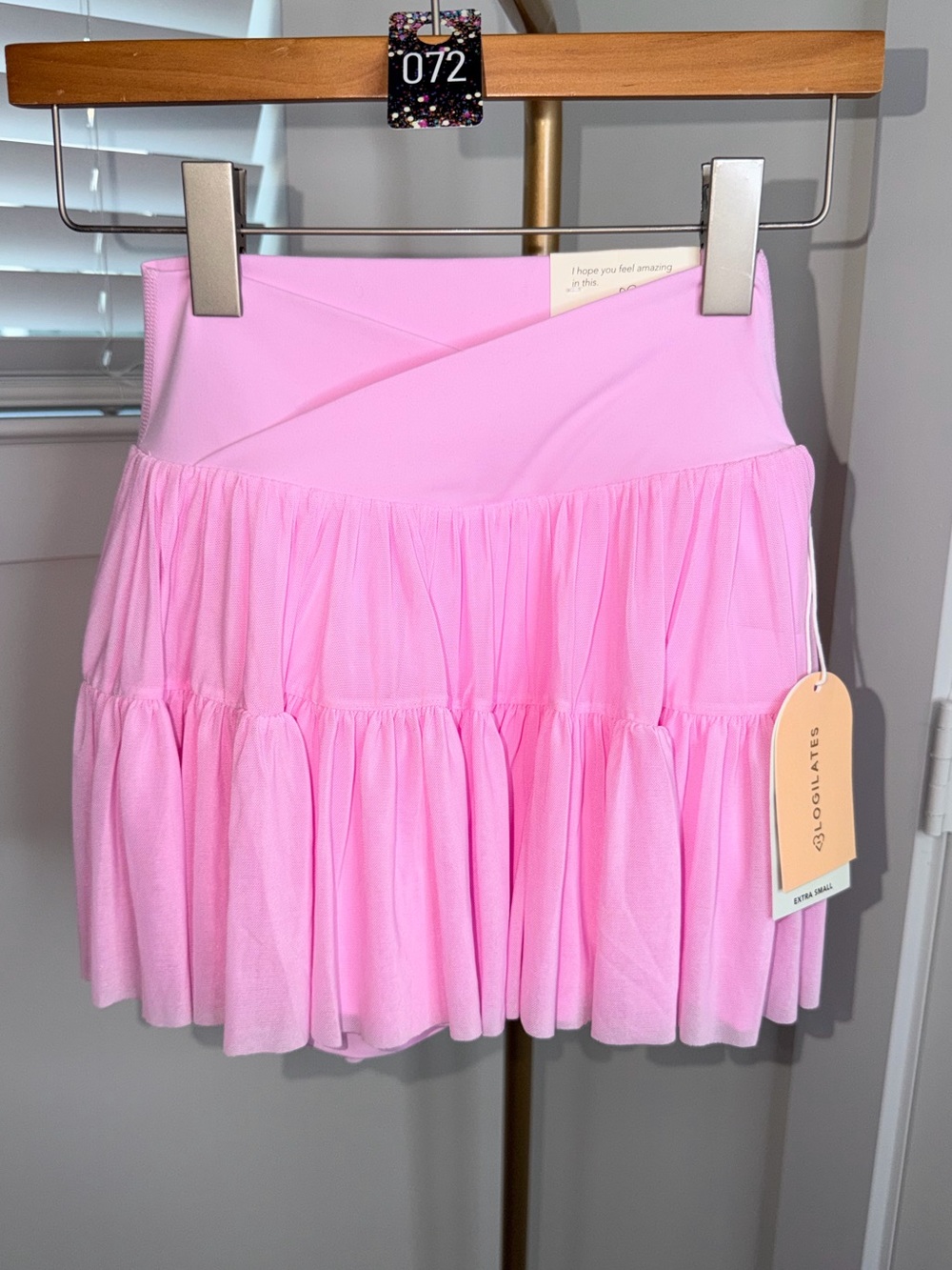 72. Blogilates Women's Mommy & Me Ballerina
Skort - Light Pink XS